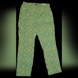 Premise Capri Vibrant Patterned XS Pants True Stratch